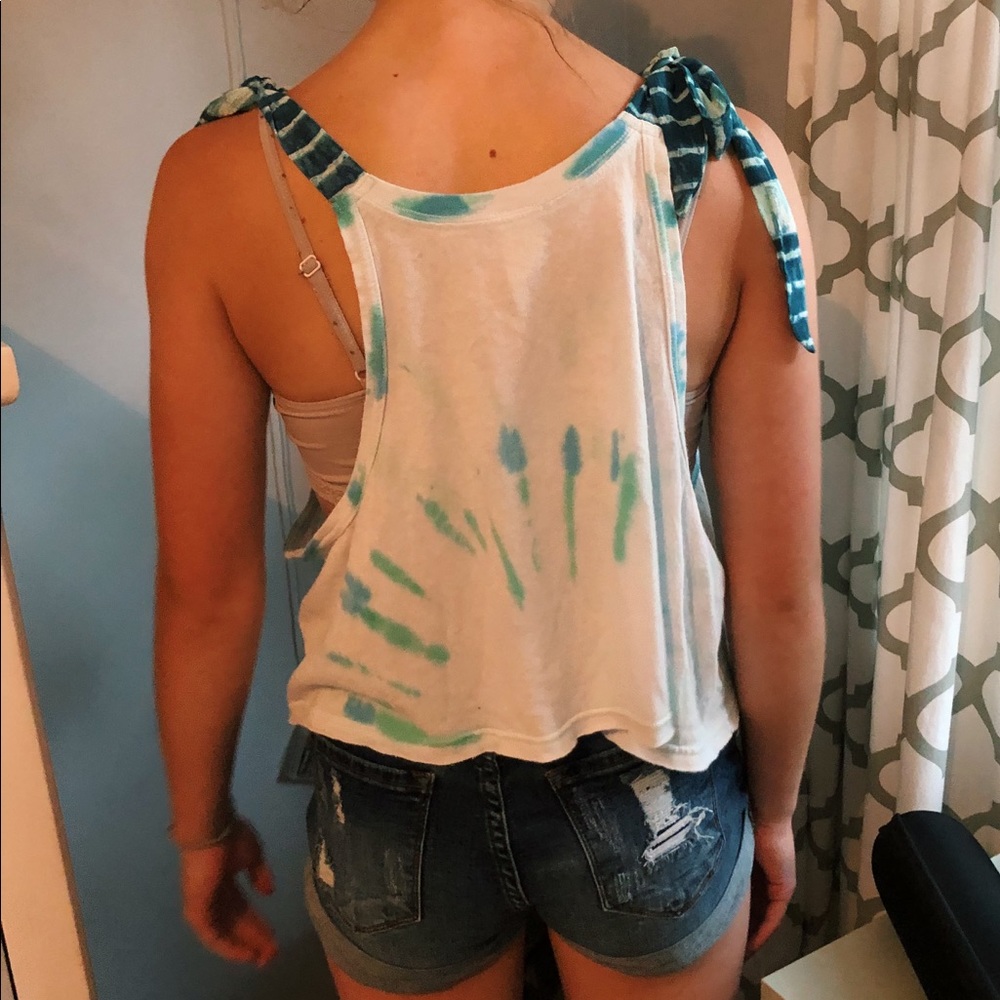 Free people tie dye tank top. - Picture 2 of 3
